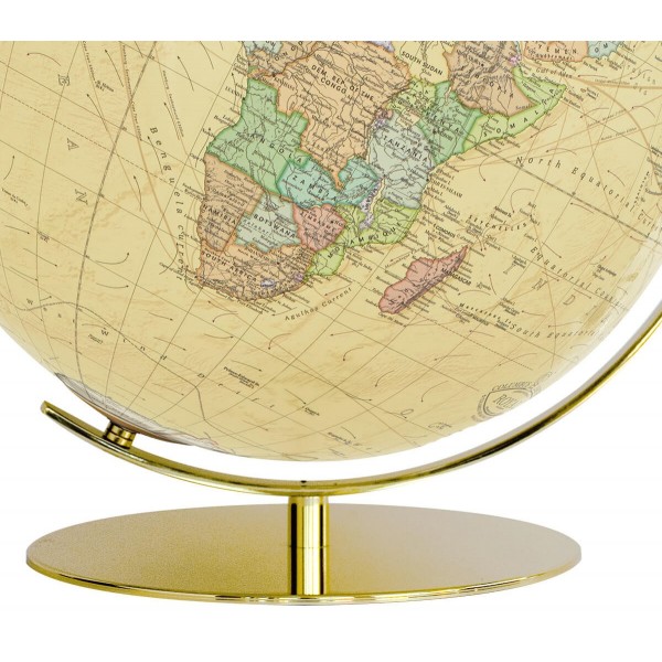 Cristal Globe terrestre rond en acrylique - Plan du monde - diametre 8 ·  PassePasse